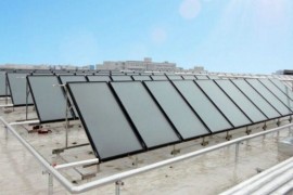 平板太阳能热水器工作原理、安装与保养